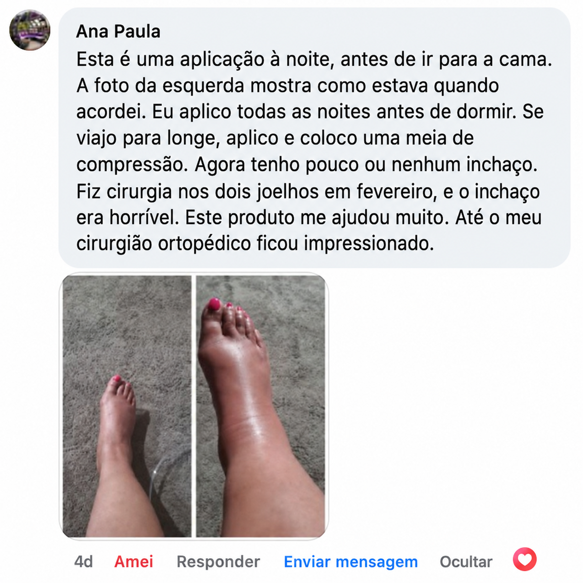 Avaliações do Facebook 3